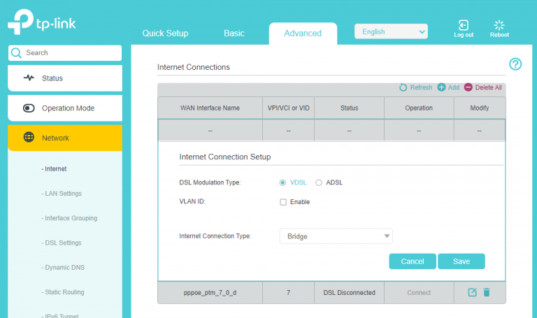 Configure TP-Link Archer VR300 in Bridge Mode for FTTN NBN - URL Networks